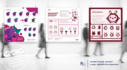 Выполнили комплекс работ по созданию маскотов