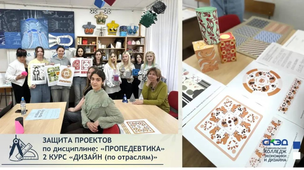состоялась защита проектов по дисциплине «Пропедевтика» СКЭД